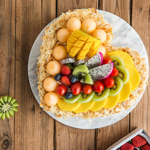 全心全意 杏仁片与鲜果的碰撞 | 幸福西饼 商品图5