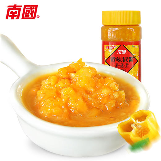 南国黄辣椒酱（特辣型）500g 商品图1