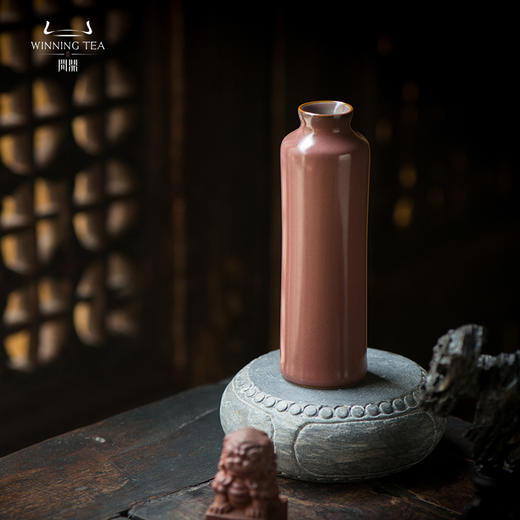 问鼎汝瓷萼红系列君子瓶（缺货） 商品图2