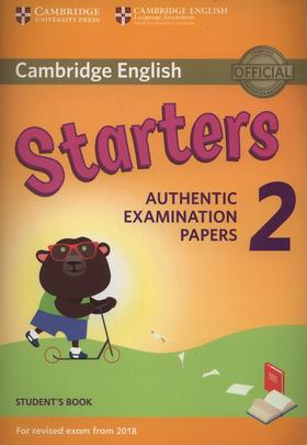 【中商原版】剑桥少儿英语di一级2 英文原版 Cambridge English Young Learners 2 for Revised Exam from 2018 Starters