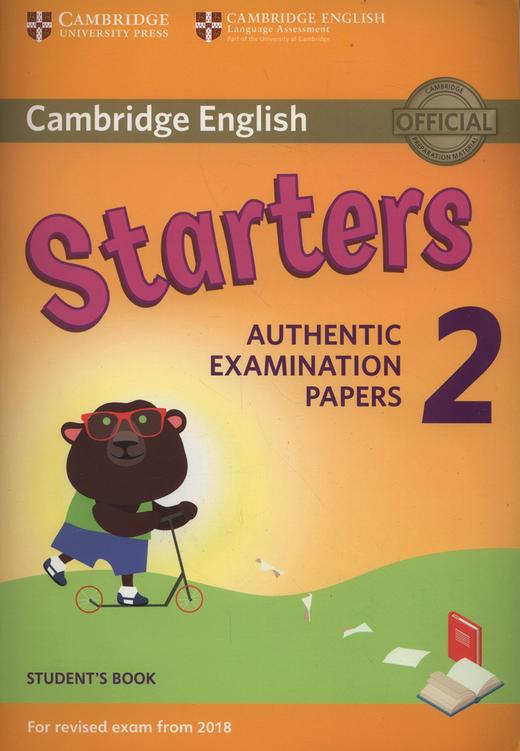 【中商原版】剑桥少儿英语di一级2 英文原版 Cambridge English Young Learners 2 for Revised Exam from 2018 Starters 商品图0