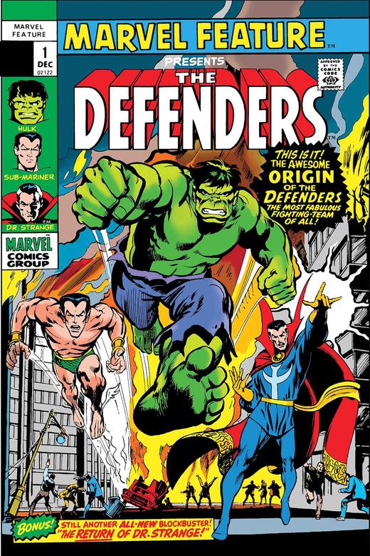 捍卫者联盟 经典复刻 Defenders Marvel Feature Facsimile Edition 商品图0