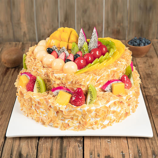 全心全意 杏仁片与鲜果的碰撞 | 幸福西饼 商品图3
