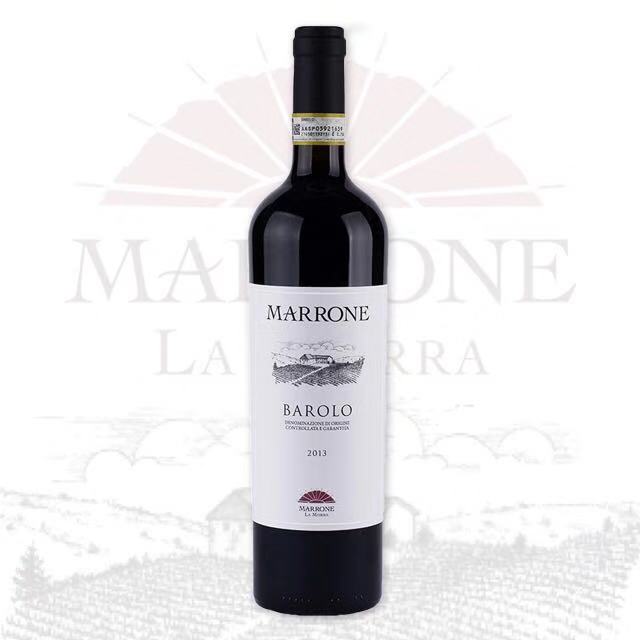 玛罗尼巴洛洛红葡萄酒Marrone Barolo DOCG