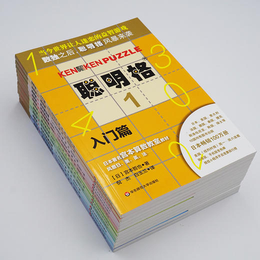 聪明格 全套11册 入门+中级+初级+高级 含四则运算的升级版数独 培育逻辑思维训练工具8-88岁老少咸宜 商品图1