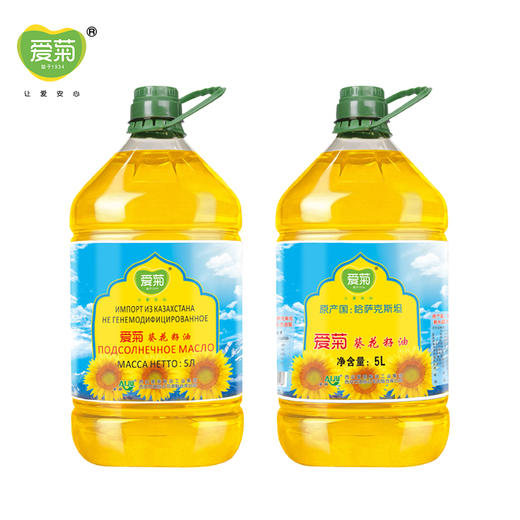哈国二级葵花籽油5L 商品图3