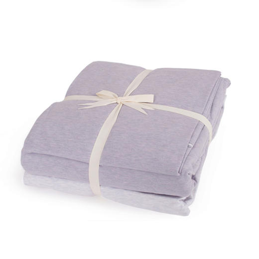 夏日河谷四件套北欧风全纯棉简约高档床笠被套床上用品1.5m1.8米 无印良品 商品图6