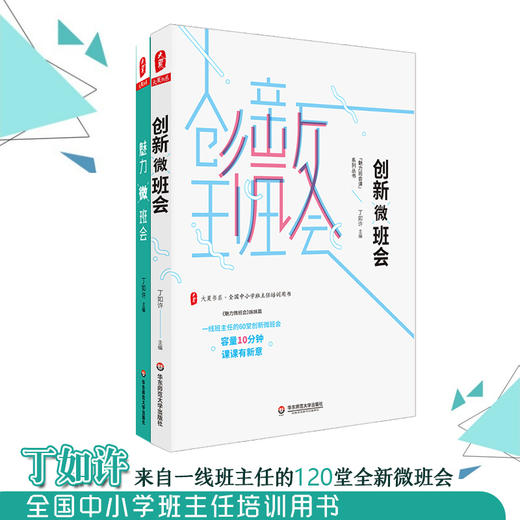 丁如许老师手把手教你开班会  中小学班主任  魅力班会课+创新微班会+班会课100问+小初高主题教育28课 大夏书系 商品图0