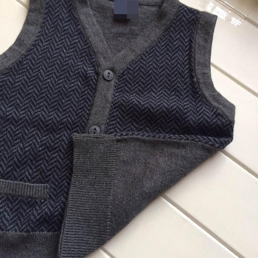 【男童羊绒马甲】 婴幼童羊绒背心  2岁半以下宝贝可穿 商品图4