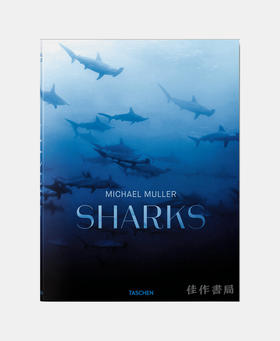 Michael Muller: Sharks/迈克尔·穆勒：鲨鱼/Taschen出版 大开本英文原版摄影集