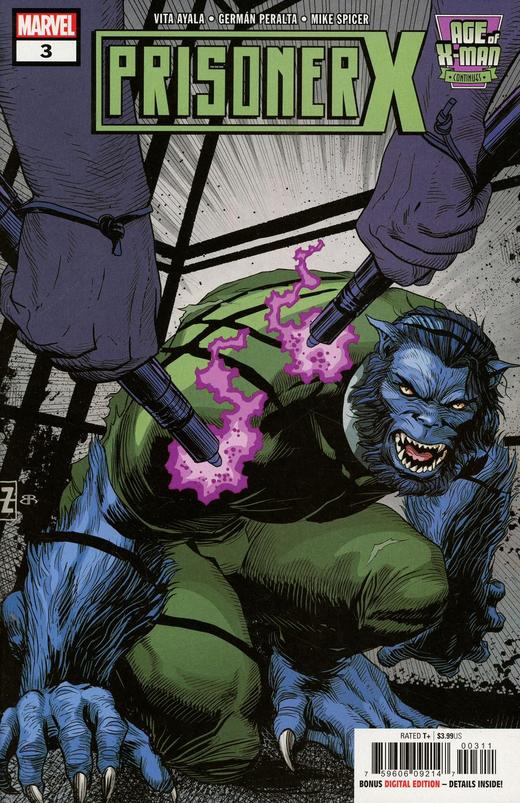 X战警 X人时代 X囚犯 支线 Age Of X-Man Prisoner X（2019）普封 商品图2