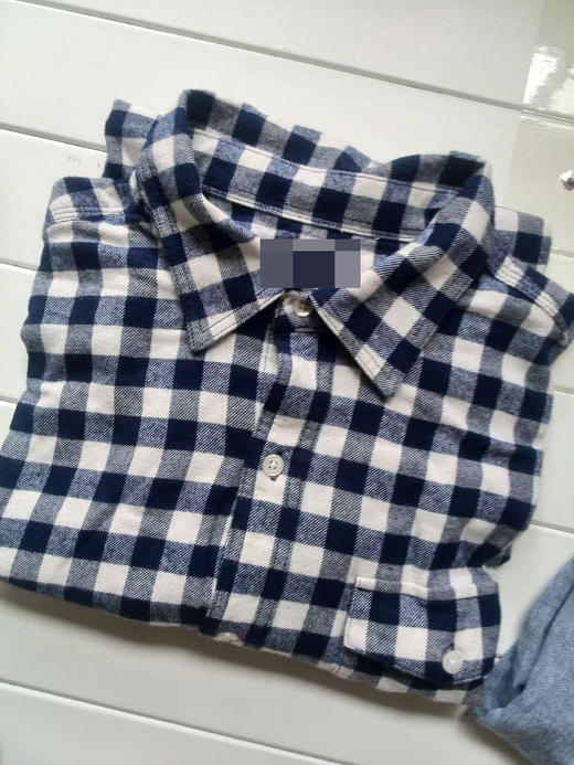 【断码 清仓 凑单】 纯棉格子男士衬衫 男款磨毛长袖衬衫 商品图7