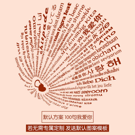 【专属定制，玫瑰礼盒】 六鑫珠宝 纳米微雕100种语言我爱你项链 商品图5