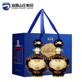 【礼盒装】山庄老酒 经典1703礼盒版 38度500ml浓香型白酒 2瓶