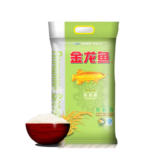 【亚欧超市】金龙鱼清香稻大米5KG 商品图0