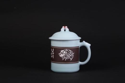 瑞龙大师盖杯  谈志坚制 商品图4