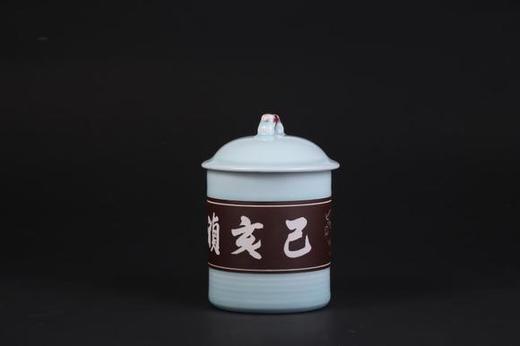瑞龙大师盖杯  谈志坚制 商品图2