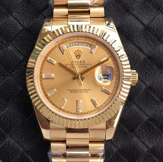 ew厂一比一劳力士星期日历型系列机械男表3255机芯直径40mm