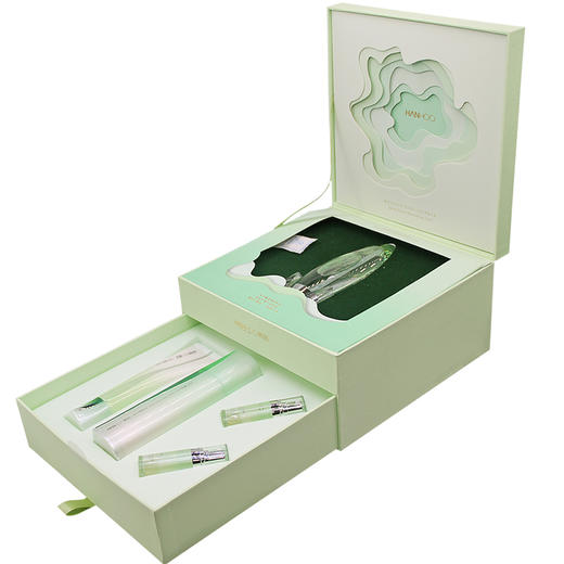 韩后芽萃水嫩精华尊享礼盒5件套双层礼盒