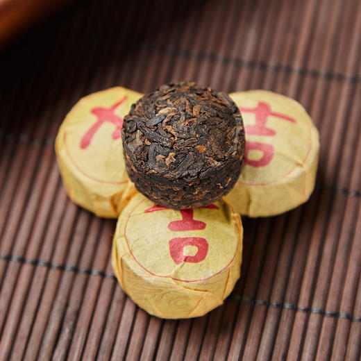 中吉号丨小沱茶熟普2018年120g礼盒装