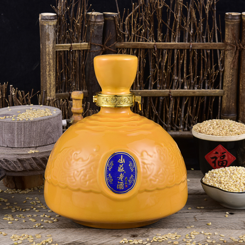 山庄盛世坛52度浓香型白酒 1500ml单瓶