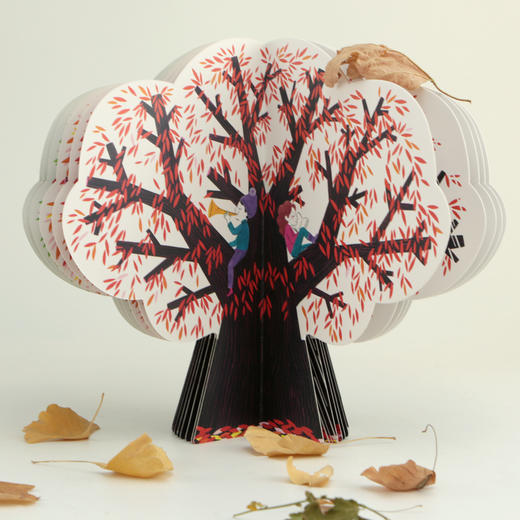 四季树（亲近自然的树形绘本 送给孩子的成长礼物 独具创意的艺术设计 家庭风尚的完美呈现） 商品图4