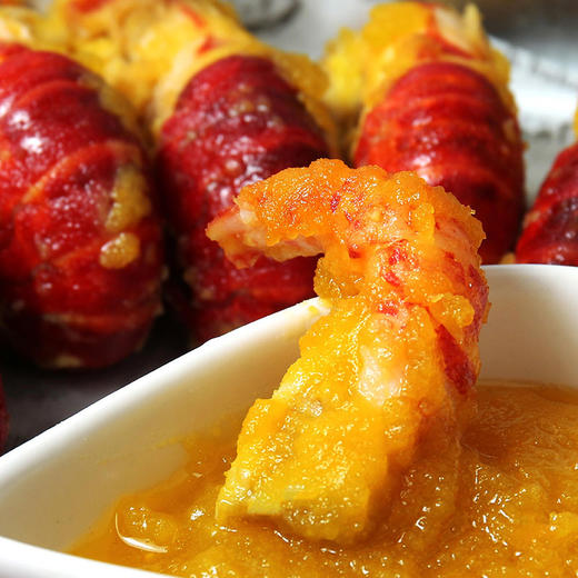 咸蛋黄小龙虾 | 无添加 无色素 虾肉酥香 蛋黄绵密 鲜香浓郁