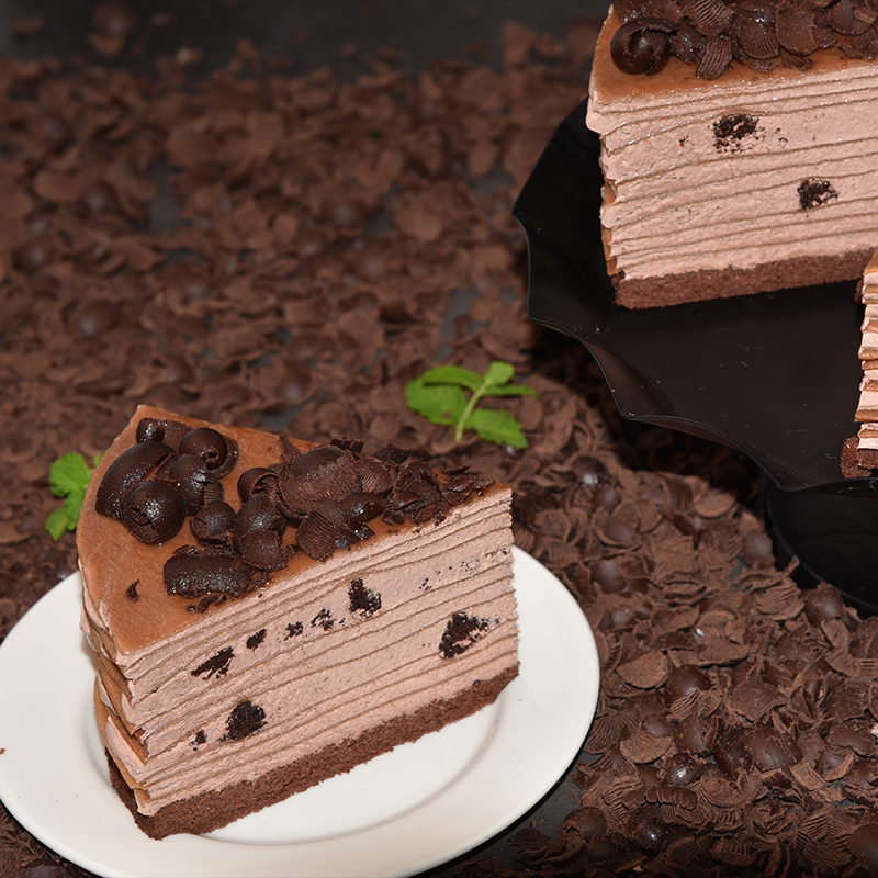 巧克力布朗尼千层蛋糕（仅北京有售）