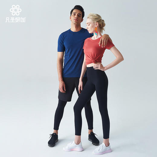 F09506瑜伽短裤春夏款男士健身短裤 商品图1