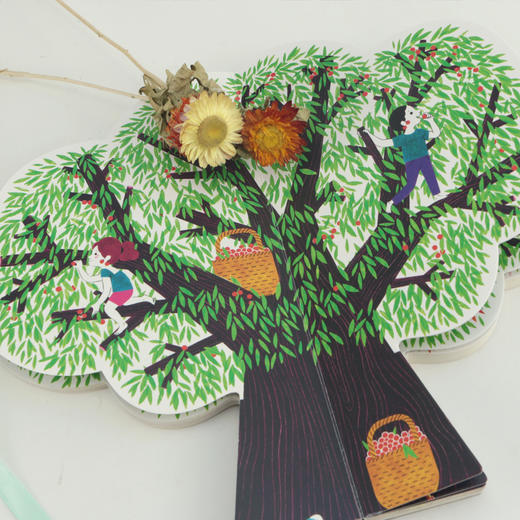四季树（亲近自然的树形绘本 送给孩子的成长礼物 独具创意的艺术设计 家庭风尚的完美呈现） 商品图6