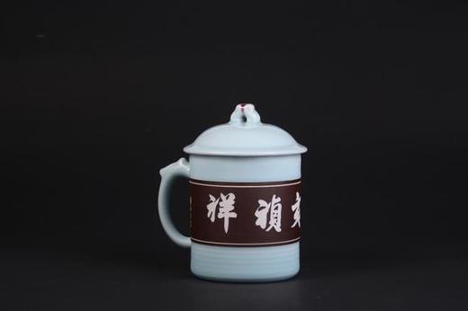 瑞龙大师盖杯  谈志坚制 商品图3