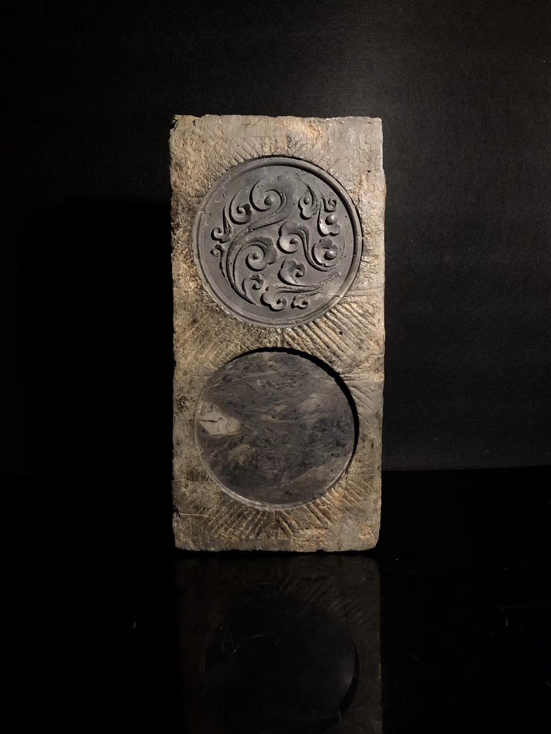 汉砖改制干泡茶台!