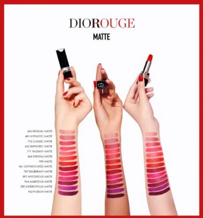 克丽丝汀迪奥烈艳蓝金唇膏 商品图1