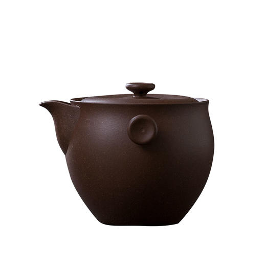茶香记 紫砂盖碗  紫泥底槽清手抓壶-禾香  半手工  实用泡茶器 商品图5