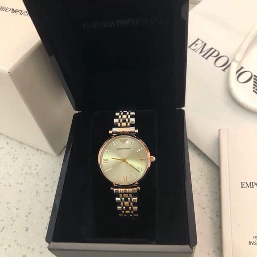 阿玛尼 满天星石英女款表AR1840正品 商品图0