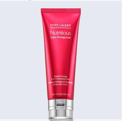 雅诗兰黛鲜活亮采红石榴二合一洁面乳125ml 商品图0