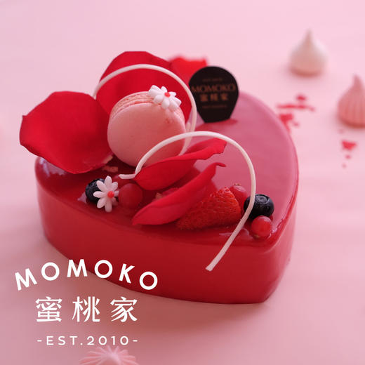 千层心--草莓乳酪啫喱慕斯蛋糕【草莓果茸 夹心慕斯】 商品图3