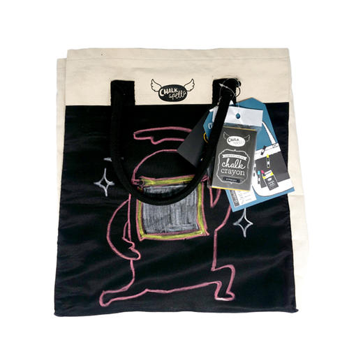 博物小馆 原创 |手绘帆布包 帆布袋 DIY 涂鸦 创意 绘画 环保袋 商品图4