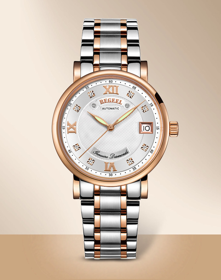 主推原价4980特卖价899宾爵手表宾爵进口机芯女士手表休闲商务真钻