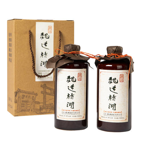 魏道杨湖 浓芝兼香型白酒  老魏道 杨湖封坛 酱香型 两瓶装 六瓶装 商品图0