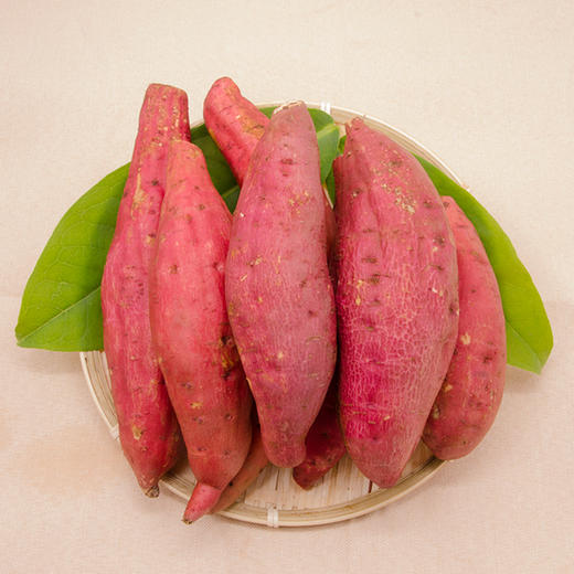 福建六鳌红心薯5斤装大薯口感有点咸甜口感沙地蜜薯香甜软糯现挖现发