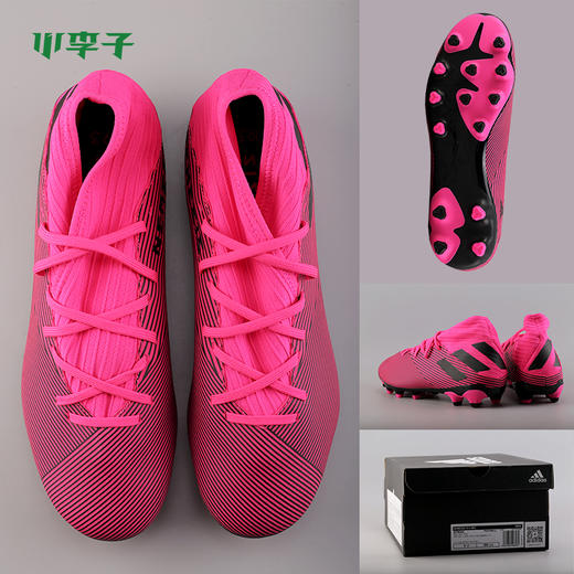 小李子:专柜正品adidas阿迪达斯NEMEZIZ19.3MG短钉足球鞋男EF8024 商品图2