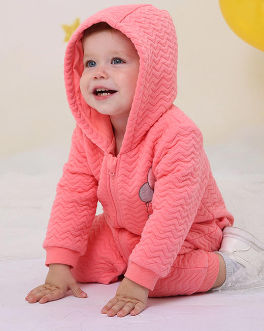 棉果果春秋冬三季女童空气层对开连体衣M322722619543 商品图6