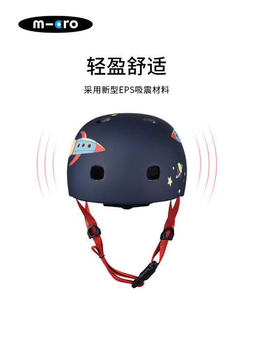 【下架不用】瑞士m-cro迈古儿童头盔 出行滑板车头盔 多颜色选择 商品图1