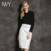 IWY/内搭衬衫气质职业正装修身白色/黑色时尚衬衣通勤收腰女式衬衫B0185 商品缩略图1