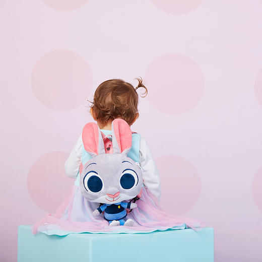 i-baby迪士尼童心款宝宝玩偶包儿童布偶双肩包1-6岁3D儿童动物背包 商品图2