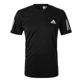 Adidas Club 3 Stripes Crew 男子短袖T恤 夏日必备