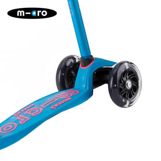 【下架不用】M-cro Deluxe Maxi T把儿童滑板车LED3轮踏板车闪光车轮 适用2.5岁~12岁-【玩具】 商品图7