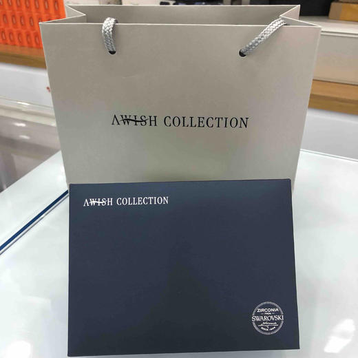 Awish collection施华洛世奇钻 项链耳钉简约套装 商品图10