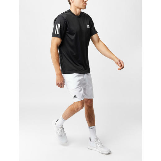 Adidas Club 3 Stripes Crew 男子短袖T恤 夏日必备 商品图4